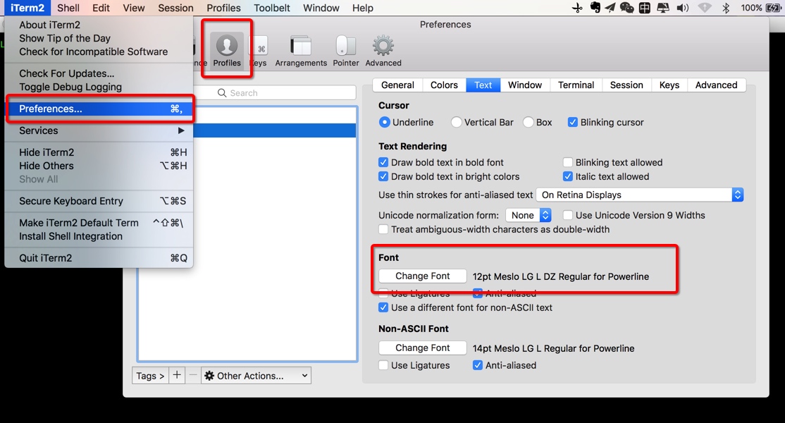iTerm2 ：